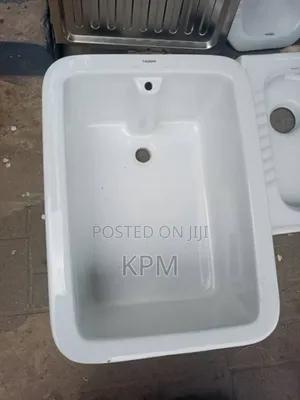 Twyford Large Size School Chemistry Scientific Sink Bowl 24 X 18 Cm | Quality Grade | Durable Construction | Residential & Commercial | All Accessories Available