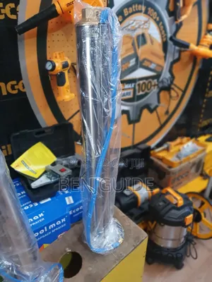 Ecool Max 2hp Deep Well Pump/Submersible | Stainless Steel Body | 4" Slim Line | 30–150m Head | 30/50m Cable Included | Italian/German Technology