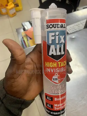 High Tack Invisible Adhesive,(Fix All) | Fast-Curing | High-Bond Strength | Waterproof | Multi-Surface | Construction & DIY Grade