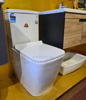 Watercloset. Frencia Water Closet | Ceramic Glaze | P & S Trap Options | Dual Flush / Press Top | UK / Italian Standard | 10+ Year Durability