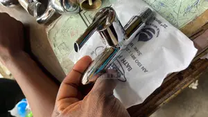 Donald Wall Tap | Stainless Steel / Brass | Hot & Cold | Single & Double Handle | Ceramic Disc Cartridge | Anti-Drip