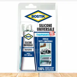 Bostik Universal Silicone Polysiloxane Based Silicone | Waterproofing / Damp-Proofing | Roof, Wall & Foundation Protection | Easy Application | Residential & Commercial Grade