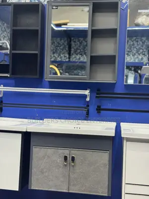 Cabinet Basin With Cabinet Mirror 60cmmm