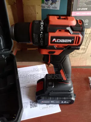 20v Impact Cordless Drill With Two Batteries