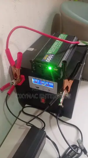 12v 100ah Lithium Battery With a Charger and a 12v 1000w Inverter