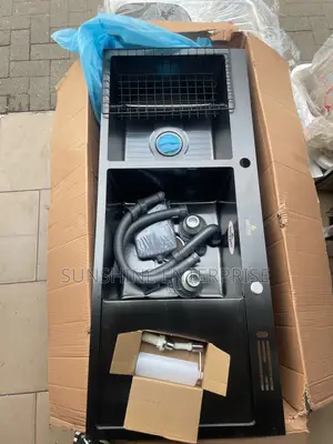 All Black Deep Bowl Kitchen Sink