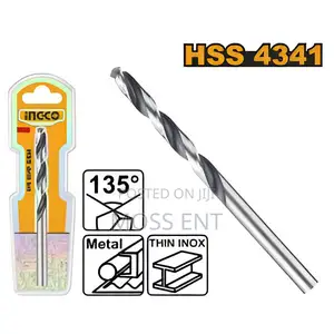 Ingco 4341 HSS Drill Bit 5mm C800 - DBT