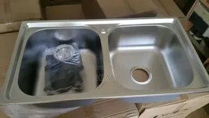 Armless Sink Undermount Kitchen Sink Stainless Steel Double | Anti-Rust Stainless Steel / Granite Composite | Single & Double Bowl | Complete with Waste Trap & Tap