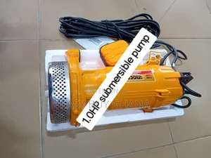 Brilliant 1inch Ingco Submersible Pump 750watts 1.0HP | Stainless Steel Body | 4" Slim Line | 30–150m Head | 30/50m Cable Included | Italian/German Technology