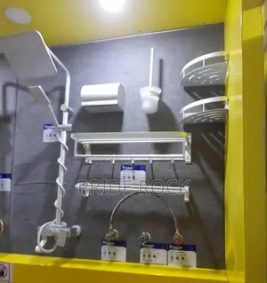 Aluminum Shower Bathroom Accessories Set