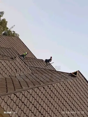 Quality Stone Coated Roofing and Rain Gutter | UV-Resistant | Weatherproof | 0.35–0.55mm Gauge | 50-Year Warranty | Residential & Commercial Grade