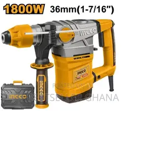 Rotary Hammer | Rotary Hammer Drill | SDS+ / SDS-Max | 800W–1800W | Drilling, Chiselling & Hammer Modes | Anti-Vibration