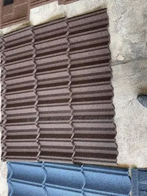 Brown Colored Classic Euro Roofing Tiles | UV-Resistant | Weatherproof | 0.35–0.55mm Gauge | 50-Year Warranty | Residential & Commercial Grade