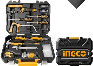 117 Pcs Tools Set - Hkthp21171 | Complete Tools Set | 29–165 Pieces | Impact Drill + Hand Tools | Carry Case | Industrial Grade