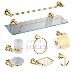 All Gold Bathroom Accessories