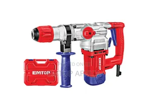 Emtop Rotary Hammer Erhrp1052 Heavy-Duty Power Compact Force