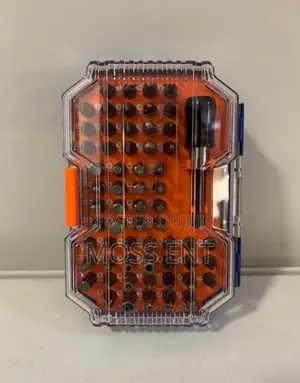 62 PCS Screwdriver Bits Set - Wbs3b62 | Power Tool Accessory | Professional Grade | Compatible with Major Brands | Durable Construction