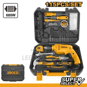 Ingco 115pcs Household Tools Set