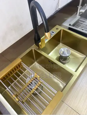Gold Kitchen Sink