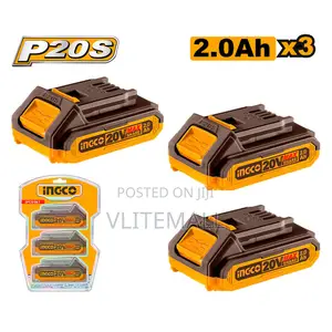 Ingco 3 PCS Battery 20v 2ahn Cosli240311
