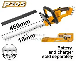 Cordless Hedge Trimmer - Chtli20018 | Cordless Garden Tool | 20V–40V Brushless | 300–460mm Cutting Width | Auto-Feed Line | Shoulder Strap