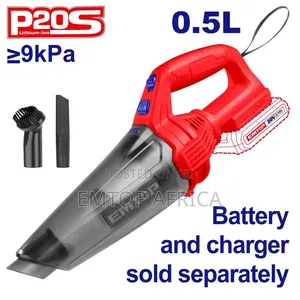 Emtop Elvc201261 20v Cordless Vacuum | 9kpa Suction | 0.5l Tank