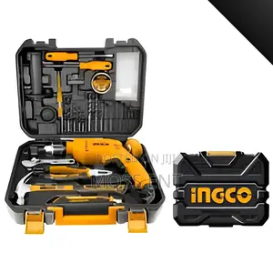 111 PCS Household Tools Set - Hkthp11111 | Electric Drill | 450W–900W | 13mm Keyless Chuck | Variable Speed 0–3000rpm | Hammer & Drill Modes