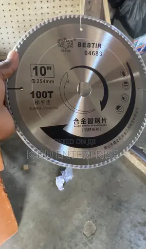 Bestir Aluminum Blades 10” (100)T | Professional Power Tool | Heavy-Duty Construction | Residential & Commercial | All Accessories Available