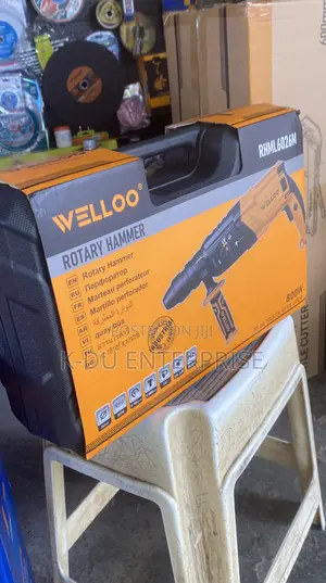 Welloo Rotary Hammer 800w-2 | Rotary Hammer Drill | SDS+ / SDS-Max | 800W–1800W | Drilling, Chiselling & Hammer Modes | Anti-Vibration
