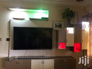 Tv Stand Designs | TV Stand / Unit | MDF / Tempered Glass | LED Lights | Shelves & Drawers | Fits 32"–75" TVs