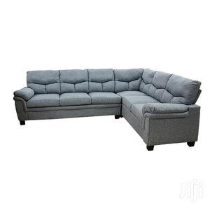 Corner Sofa Set Brown/Grey | Sofa / L-Shape Couch | Premium Leather / Velvet / Fabric | 2–7 Seater | Throw Pillows Included | Available in Multiple Colours