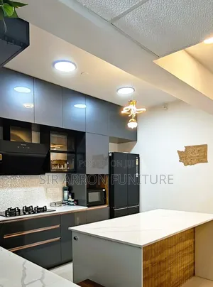 Modern Kitchen Cabinet Made With High-Quality Materials