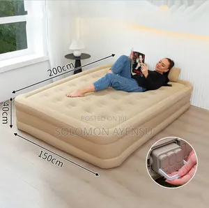 Quick Inflate Air Mattress With Pump