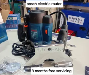 Ultra Modern Bosch Electric Hand Router | Electric Router / Laminate Trimmer | 500W–1600W | 22,000rpm | 6–12mm Collet | Depth Adjustment