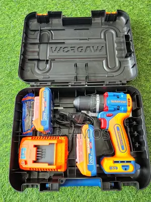 92n.M Brushless Cordless Impact Drill With 8 Pcs Bits Set - Wcdp9281