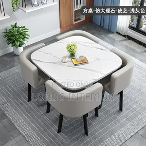 Dining Table | Dining Set / Table | Tempered Glass / Marble / Solid Wood | 2–8 Seater | Matching Chairs Included | Multiple Designs