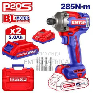 Ecirl2028 20v Impact Driver | 285nM | 2x2.0ah Kit