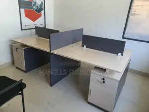 Four in One Workstation | Office / Executive Desk | MDF / Solid Wood | 0.8m–1.8m | Drawers & Cable Management | Multiple Finishes