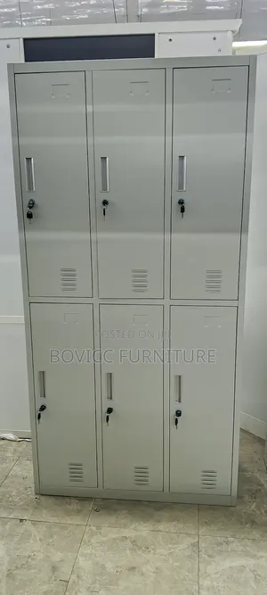 Office Cabinet With 6 Lockers