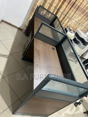 Brown 2 In 1 Workstation