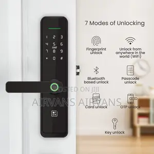 QLEUNG Smart Door Lock(App Control,Fingerprint,Password Etc)