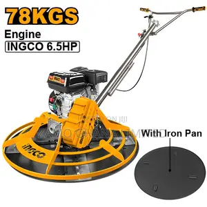 Gasoline Power Trowel # Gpt361-2 | Compaction Equipment | Petrol 4.8kW / 6.5HP | 79kg | 10kN Impact | Honda / Gasoline Engine