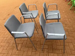 Canada Used Waiting Chairs | Waiting / Conference Chair | Steel Frame / PU Leather | Linked or Individual | 3-in-1 / 4-in-1 Available | Inspected – Good Condition
