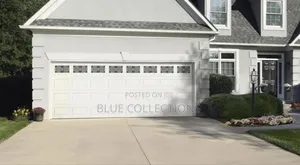 10 ×8automated Garage Door With Fanlight