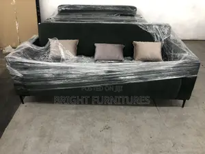 Sofa 3in1 Chair | Sofa / L-Shape Couch | Premium Leather / Velvet / Fabric | 2–7 Seater | Throw Pillows Included | Available in Multiple Colours