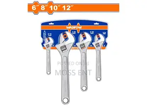 4 PCS Adjustable Wrench Set - Waw174k