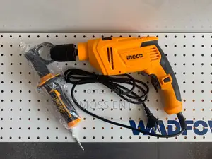 Ingco Impact Drill 850w Keyless Chuck # Id8508-2 | Electric Drill | 450W–900W | 13mm Keyless Chuck | Variable Speed 0–3000rpm | Hammer & Drill Modes