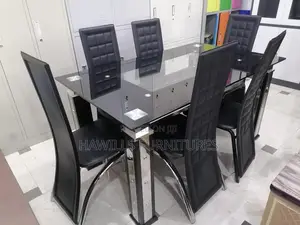 Dining Set | Dining Set / Table | Tempered Glass / Marble / Solid Wood | 2–8 Seater | Matching Chairs Included | Multiple Designs