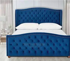 Quality Double Bed Frame | Bed Frame | Solid Wood / MDF / Leather Upholstered | King, Queen & Double | Durable Construction | Multiple Designs
