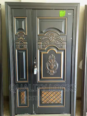 Sed Quality Anti-Rust Door | Security Door & Hardware | Heavy-Duty Steel | Multiple Sizes & Colours | Frame, Lock & Keys Included